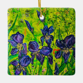 アイリスオーナメント セラミックオーナメント