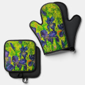 アイリスオーブンミッター 鍋つかみ&鍋敷きセット (正面/裏面)