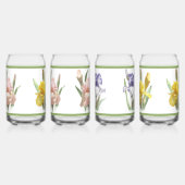 アイリスガーデン植物芸術品揃え缶ガラスセット ガラス缶 (右)