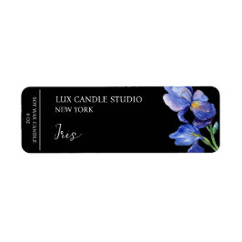 アイリスキャンドルラベル ラベル