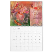 アイリスコレクション2の芸術のカレンダー2012年 カレンダー (3月 2027)