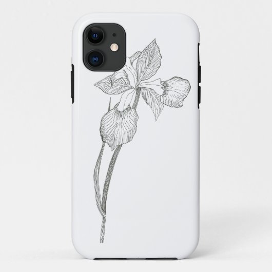 アイリススケッチiphone5ケース Case-Mate iPhoneケース (裏面)
