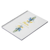 アイリススペインのバイピエール・ジョセフ・レッドエット ノートブック (左側)