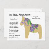 アイリスダラホースパターントゥ共有 シーズンポストカード (正面/裏面)