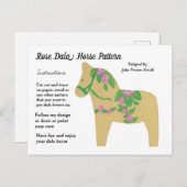 アイリスダラホースパターントゥ共有 シーズンポストカード (正面/裏面)