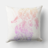 アイリスデジタルアートスケッチ枕 クッション (裏面)