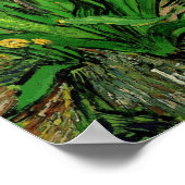 アイリスバイビンセントゴッホヴィンテージガーデンファインアート ポスター (角)