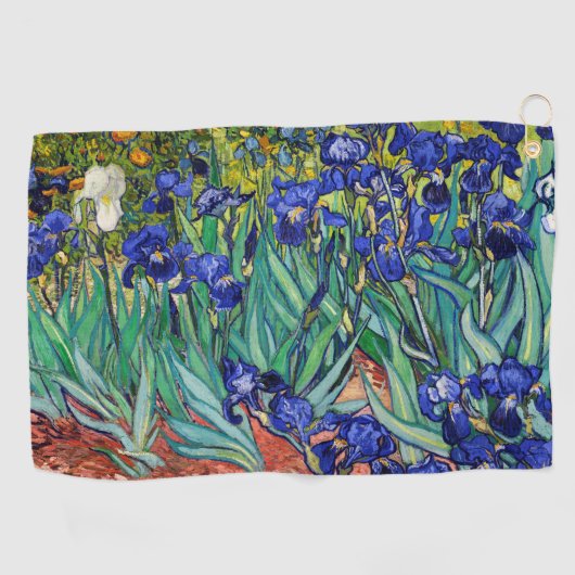 アイリスバイビンセント・ヴァン・ゴッホ ゴルフタオル (横)