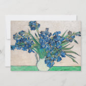 アイリスバイビンセント・ヴァン・ゴッホ サンキューカード (正面)