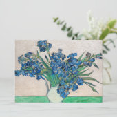 アイリスバイビンセント・ヴァン・ゴッホ サンキューカード (スタンド正面)