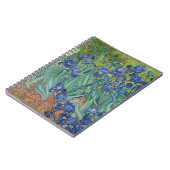 アイリスバイビンセント・ヴァン・ゴッホ ノートブック (左側)