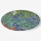 アイリスバイビンセント・ヴァン・ゴッホ ペーパープレート (アングル)