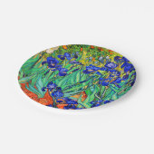 アイリスバイビンセント・ヴァン・ゴッホ ペーパープレート (アングル)