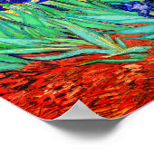 アイリスバイビンセント・ヴァン・ゴッホ ポスター (角)