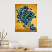 アイリスバイビンセント・ヴァン・ゴッホ ポスター (キッチン)