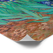 アイリスバイビンセント・ヴァン・ゴッホ ポスター (角)