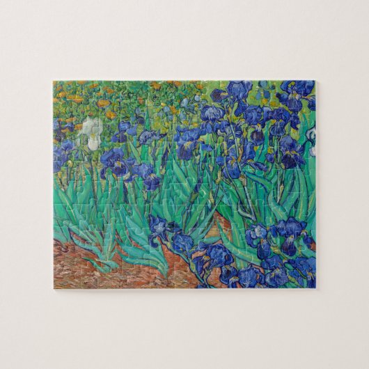 アイリスバイヴァンゴッホア絵画ート ジグソーパズル (横)
