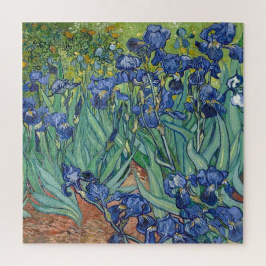 アイリスバイヴァンゴッホア絵画ート ジグソーパズル (縦)