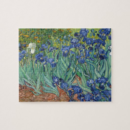 アイリスバイヴァンゴッホア絵画ート ジグソーパズル (横)