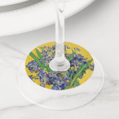 アイリスバイヴァンゴッホ ワイングラスタグ (クローズアップ)