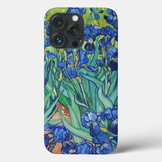 アイリスバイヴァンゴッホ Case-Mate iPhoneケース (裏面)