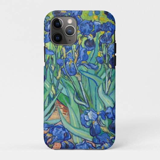 アイリスバイヴァンゴッホ Case-Mate iPhoneケース (裏面)