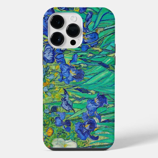 アイリスバイヴァンゴッホ iPhoneケース (裏面)
