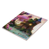 アイリスバターグロウズフェアリーハウスセラミックタイル タイル (側面)