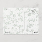 アイリスバラとシャムロック！ ポストカード (裏面)