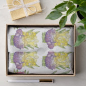 アイリスパープルイエロー – デクページティッシュペーパー 薄葉紙 (ギフト)