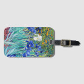 アイリスビンセントゴッホラゲッジタグ ラゲッジタグ (正面横)