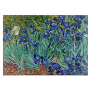 アイリスビンセント・ファン・ゴッホ絵画裁断ボード カッティングボード
