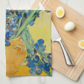 アイリスビンセント・ヴァン・ゴッホ キッチンタオル (四つ折り)