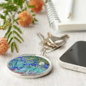 アイリスビンセント・ヴァン・ゴッホ キーホルダー (側面)