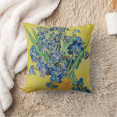 アイリスビンセント・ヴァン・ゴッホ クッション (ブランケット)