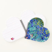 アイリスビンセント・ヴァン・ゴッホ ノートブック (内部)