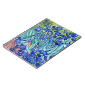 アイリスビンセント・ヴァン・ゴッホ ノートブック (左側)