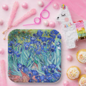 アイリスビンセント・ヴァン・ゴッホ ペーパープレート (パーティー)