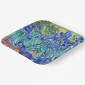 アイリスビンセント・ヴァン・ゴッホ ペーパープレート (傾斜あり)