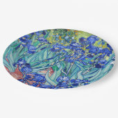 アイリスビンセント・ヴァン・ゴッホ ペーパープレート (アングル)