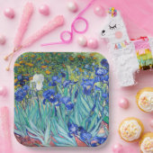 アイリスビンセント・ヴァン・ゴッホ ペーパープレート (パーティー)