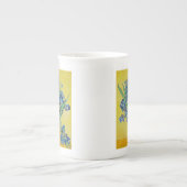 アイリスビンセント・ヴァン・ゴッホ ボーンチャイナマグカップ (正面)