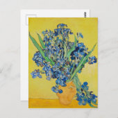 アイリスビンセント・ヴァン・ゴッホ ポストカード (正面/裏面)