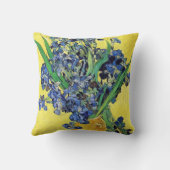 アイリスフィンセント・ファン・ゴッホが付いている静物画 クッション (裏面)