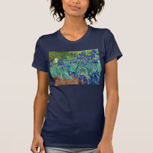 アイリスフィンセント・ファン・ゴッホの絵画のワイシャツ Tシャツ