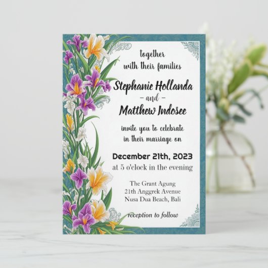 アイリスフェイスウィズウィズエターナルラブロイヤリティつながり 招待状 (スタンド正面)