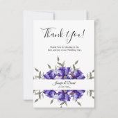 アイリスフラットサンキューカード サンキューカード (正面)