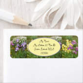 アイリスフラワーアイリスフラワーフローラコテージ園 ラベル (インサイチュ)