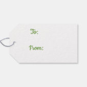 アイリスフラワーガーデンフローラ植物芸術 ギフトタグ (裏面横)