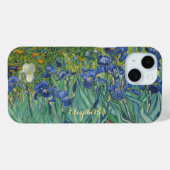 アイリスフラワーズバンゴッホフローラアート Case-Mate iPhoneケース (裏面 (横))